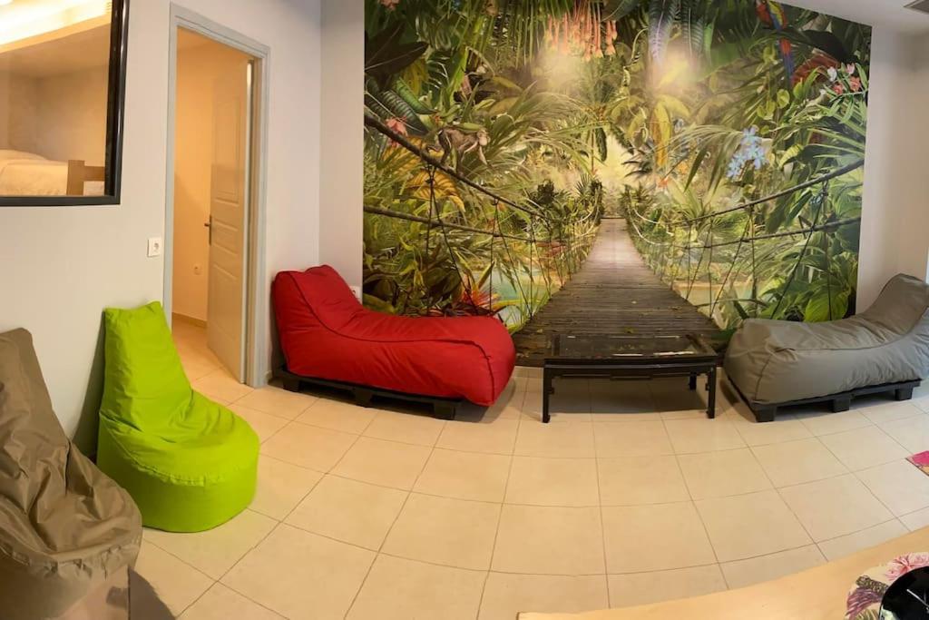 Αρέθουσα Jungle Τριάρι 65Τμ. Villa Chalkida Bagian luar foto